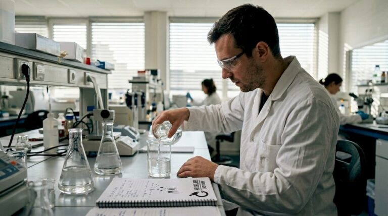 Spécialiste chargé du contrôle de la qualité de l’eau