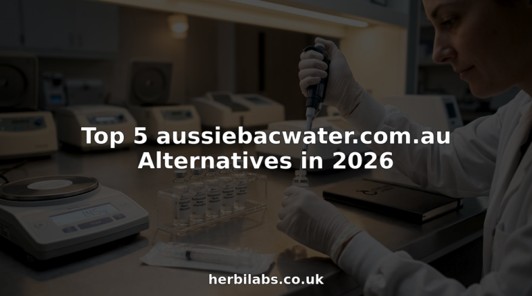 Lab technician preparing bacteriostatic water samples