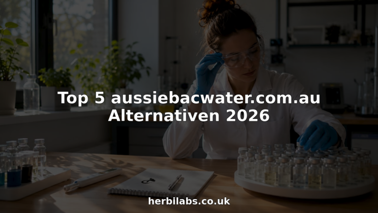 Ein Labortechniker sortiert verschiedene Flaschen mit Alternativen zu bakterienhemmendem Wasser.